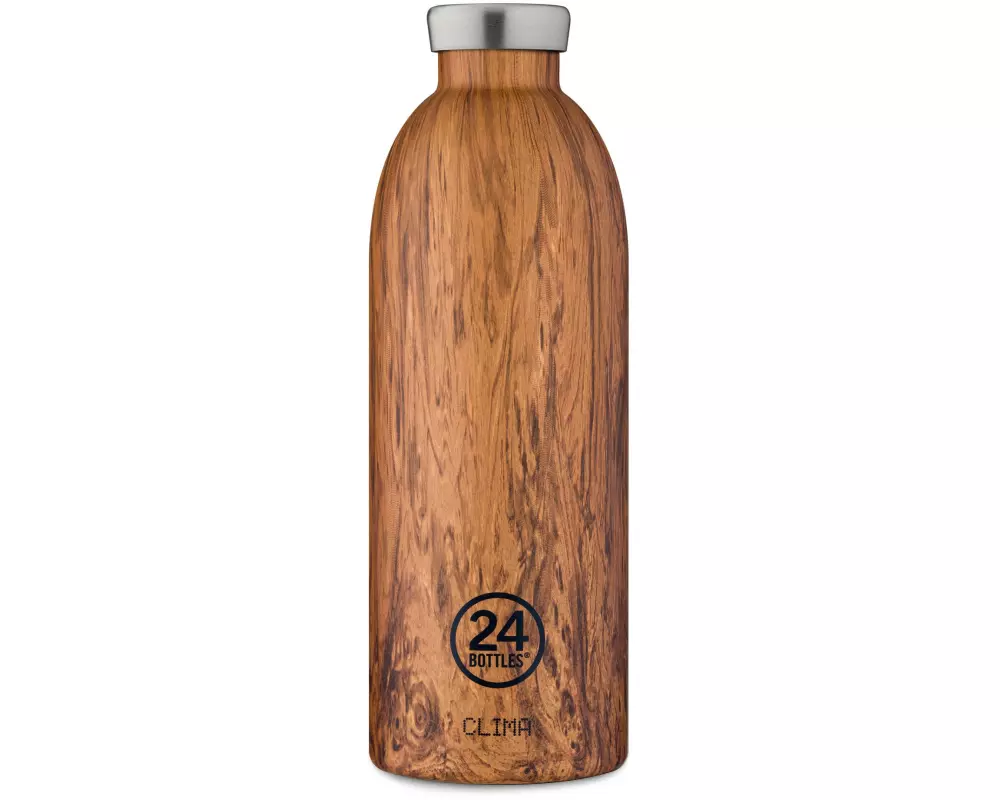 24Bottles Thermosflasche Clima 850 ml, Sequoia Wood