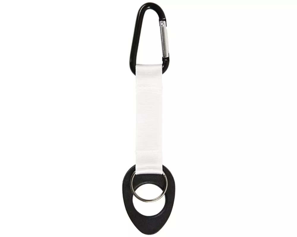 Creativ Company Flaschenhalter mit Karabiner 4 x 17 cm, White
