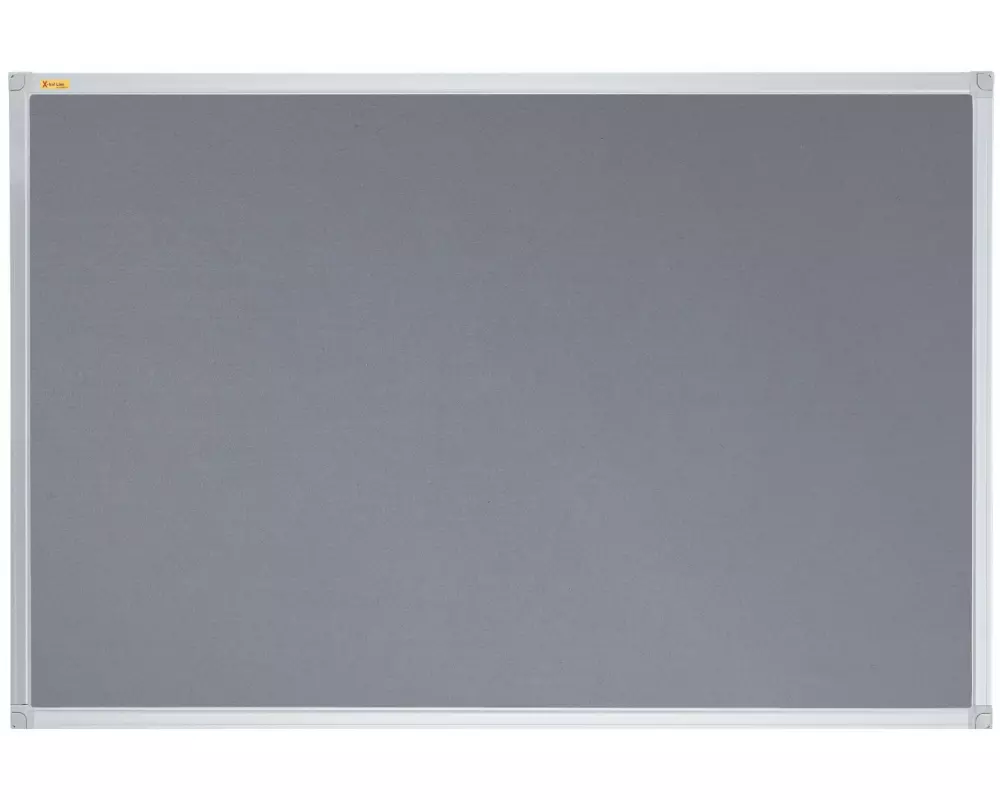 Franken Pinnwand X-tra!Line 60 cm x 90 cm, Grau