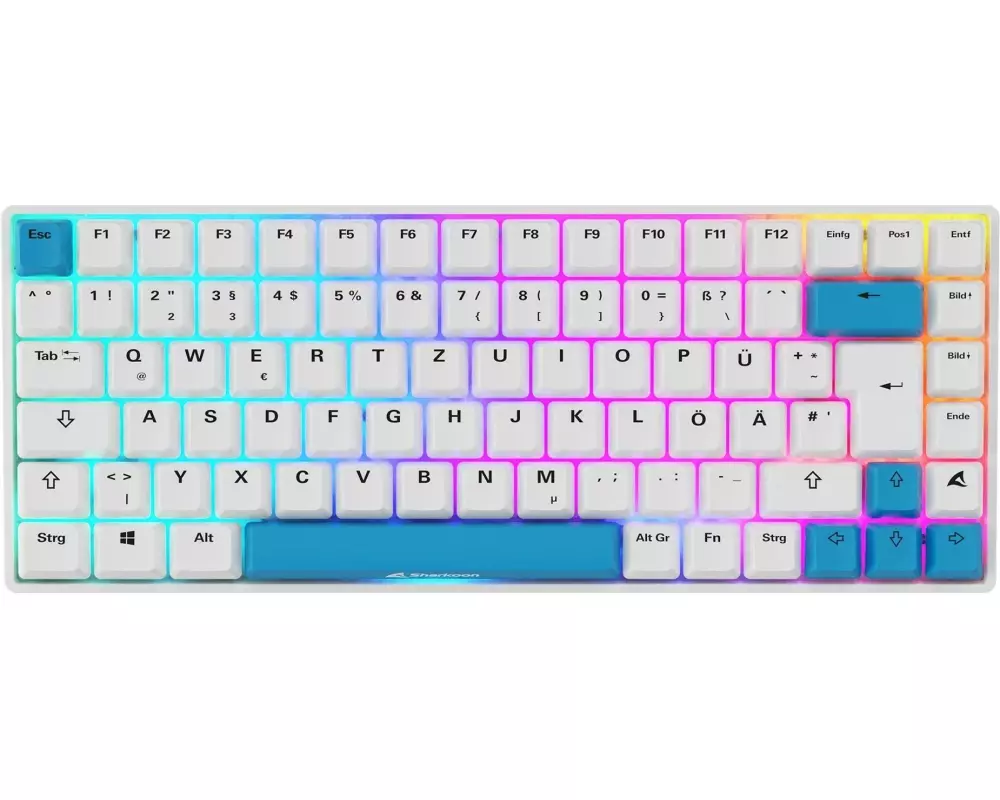 Sharkoon Gaming-Tastatur SKILLER SGK50 S3 PBT