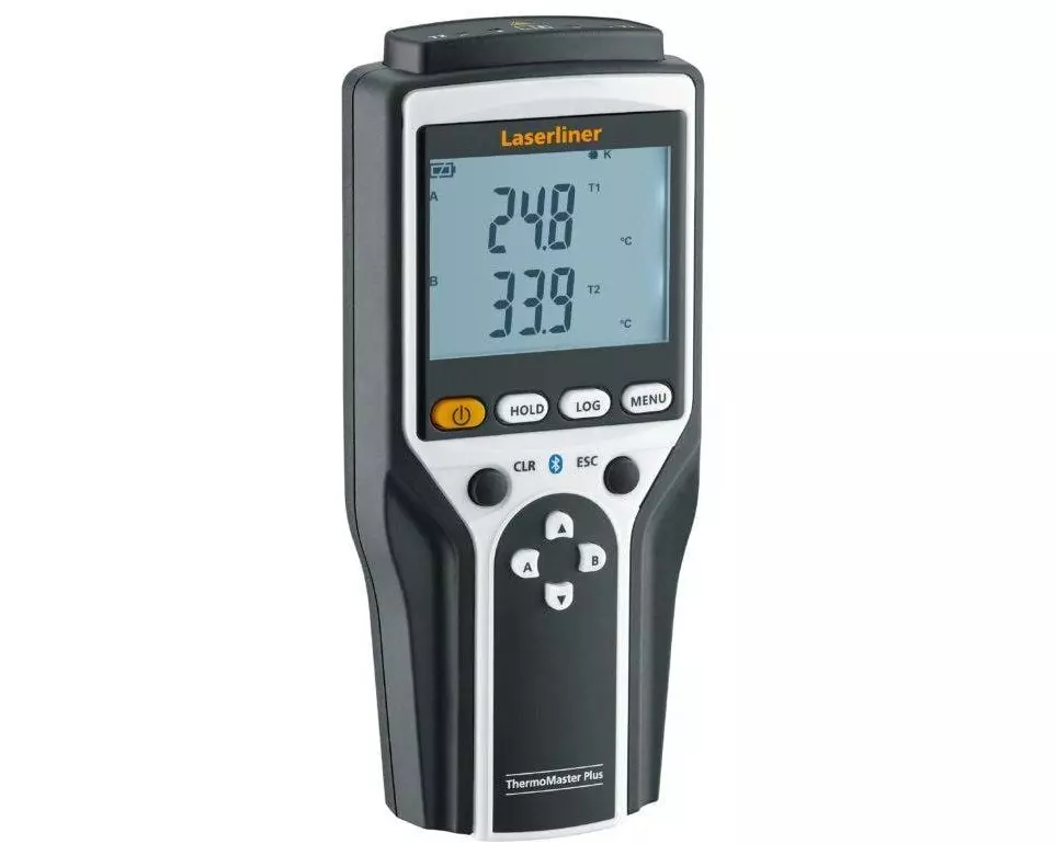 Laserliner Temperatur- und Feuchtigkeitsmessgerät ThermoMaster Plus