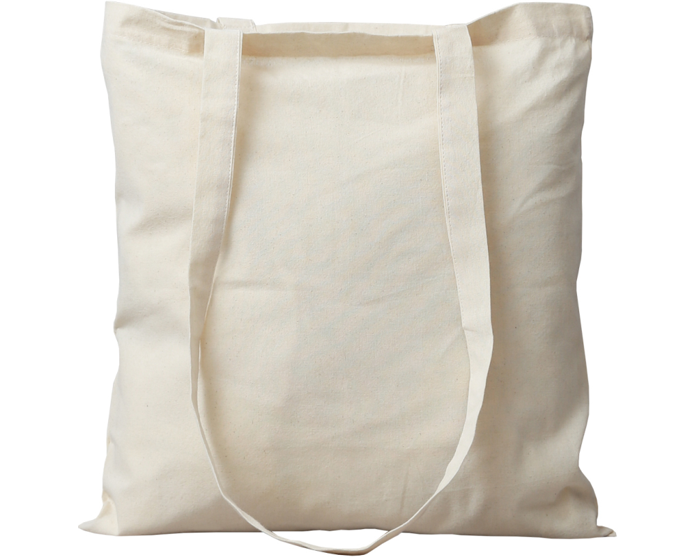 I AM CREATIVE Stofftasche, Big Pack 38x42cm 1212.74 natur, mit Langhenkel 25 Stück