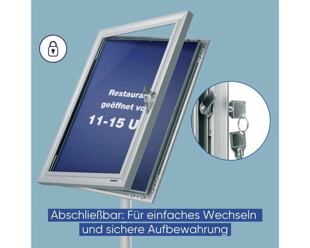 Franken Franken Plakatständer PRO Security A3