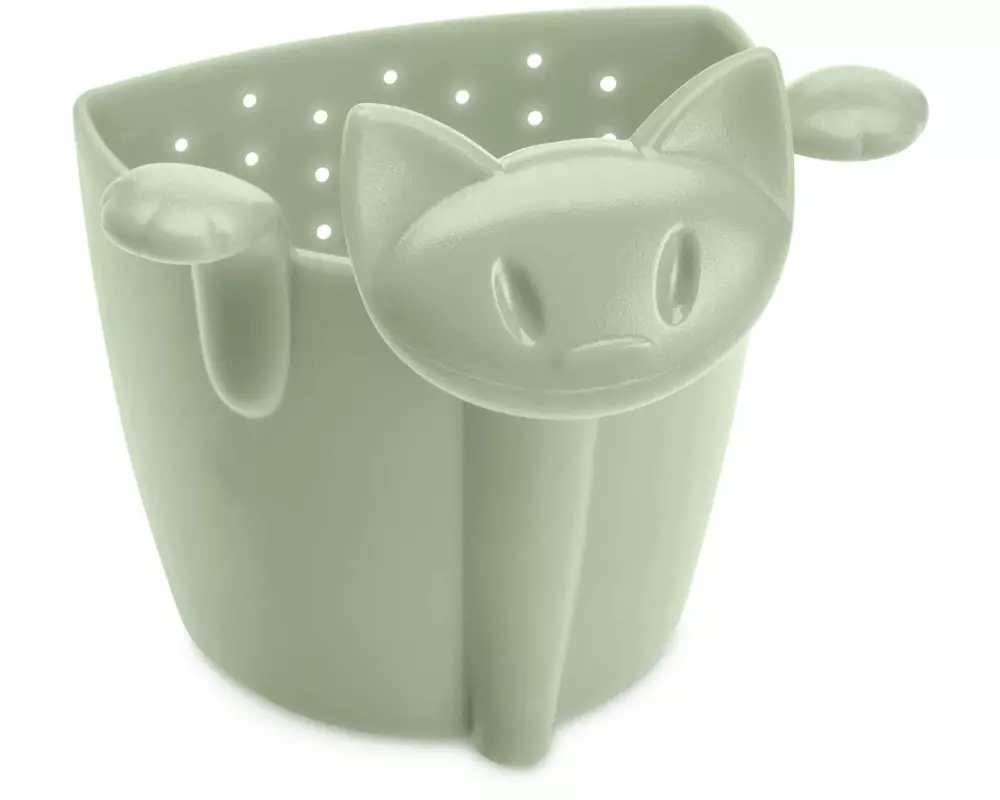 Koziol Teesieb Miaou Grün/Eucalyptus Green/Eukalyptusgrün