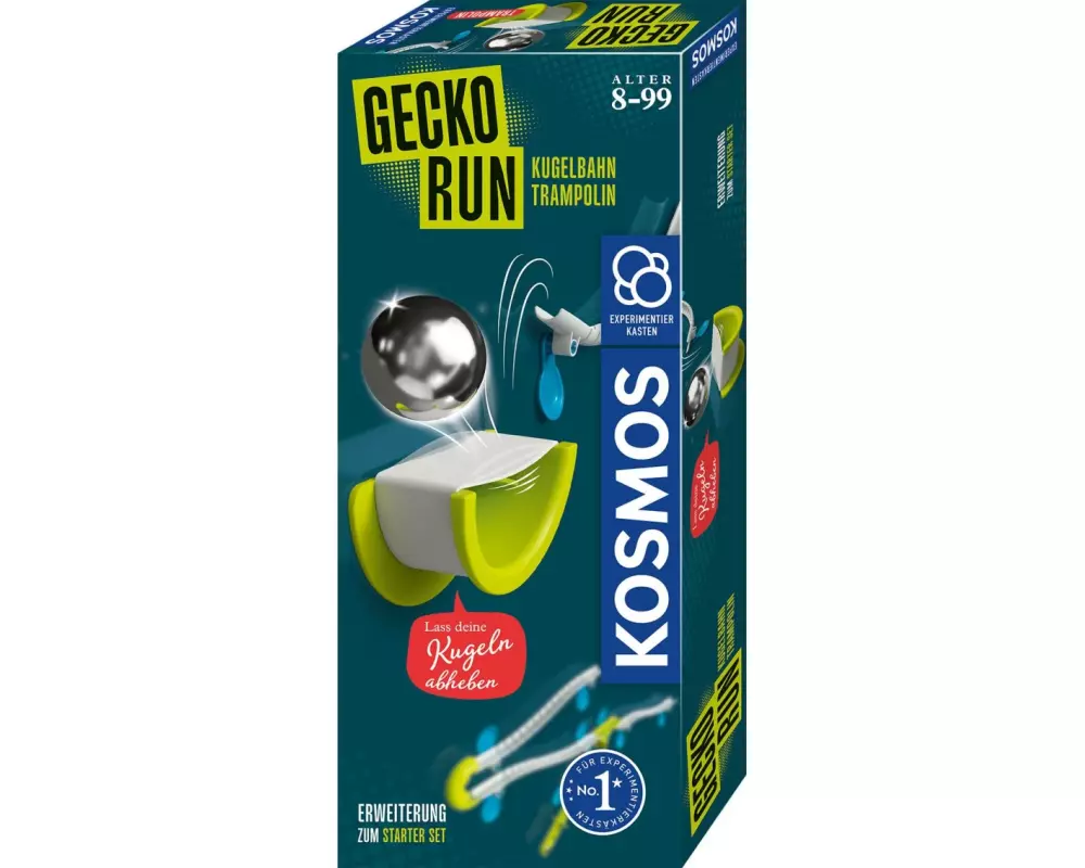 Kosmos Gecko Run Kugelbahn Trampolin -DE-