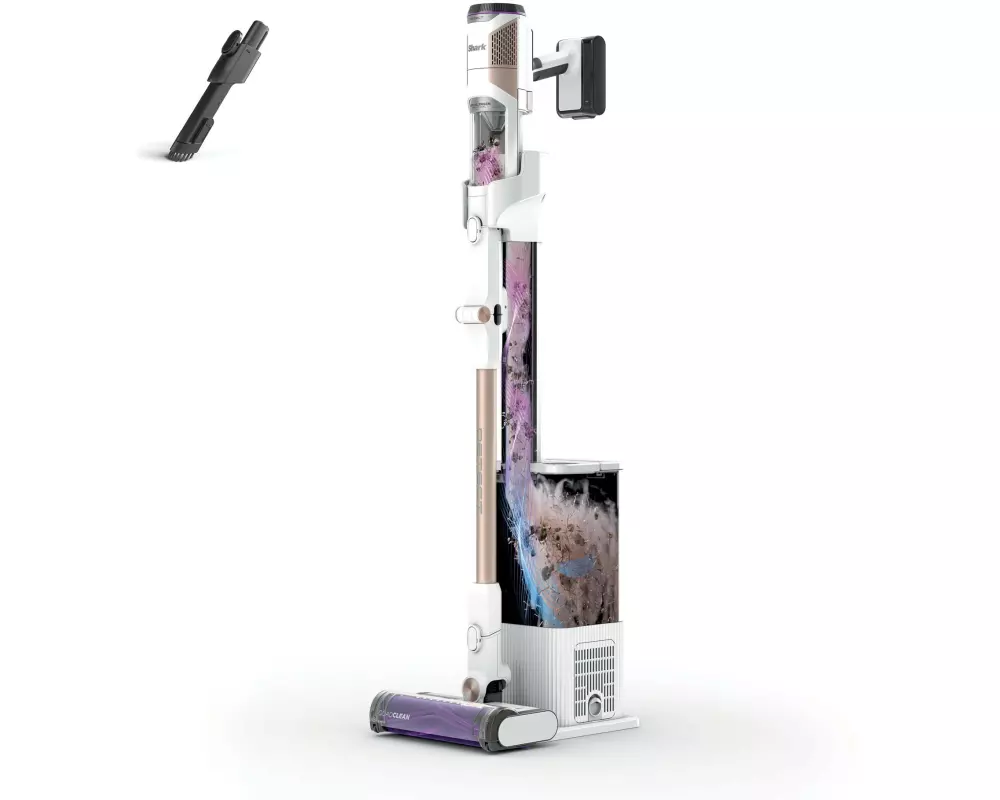 Shark Akku-Hand- und Stielsauger IW3612CH Weiss/Bronze