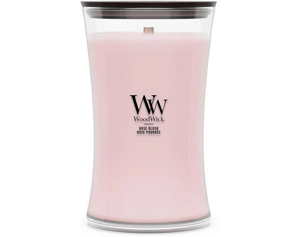Woodwick Duftkerze Rose Blush Large Jar