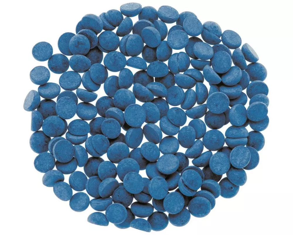 Glorex Wachsfarben in Pastillenform 5g, Blau