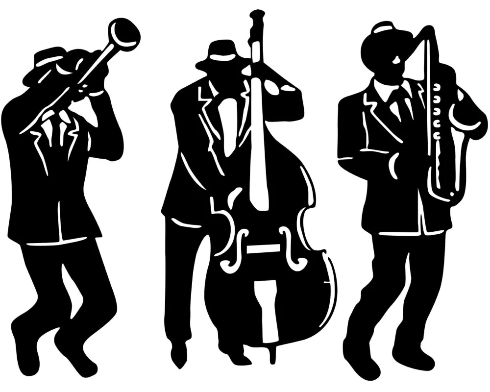 Wallxpert Wanddekoration Music 61 x 47 cm