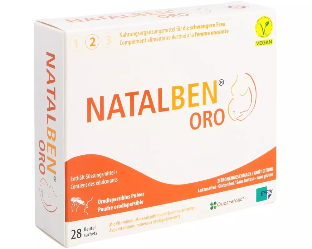 Natalben Oro vegan 28 Beutel