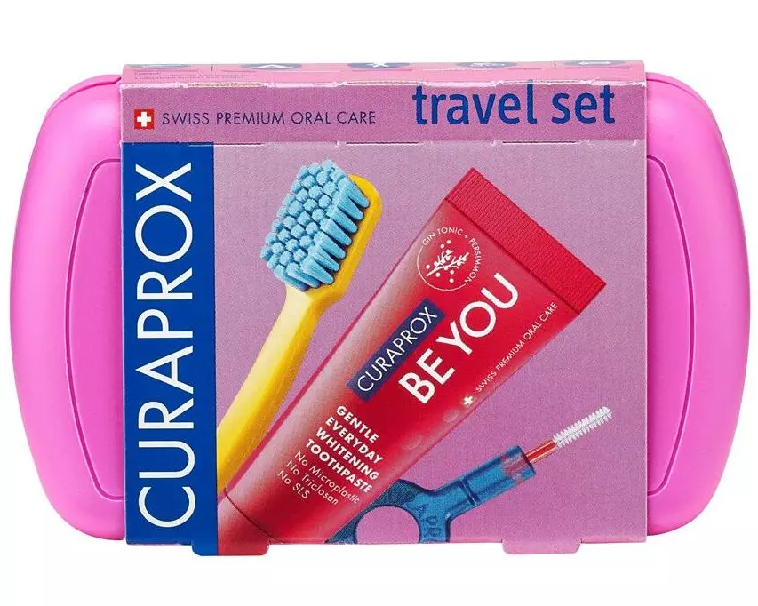 CURAPROX Travel Set rose CS 5460 Wassermelone