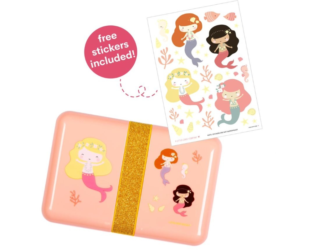 ALLC Lunchbox Meerjungfrau SBMEPI31 pink 18x6x12cm