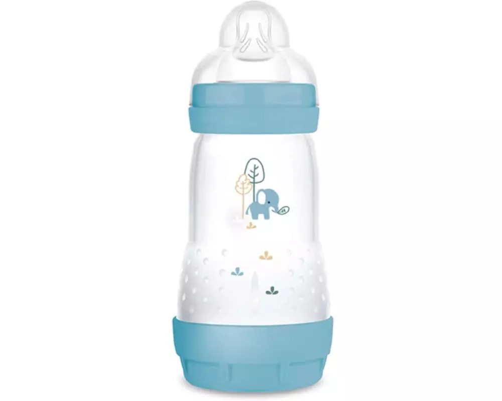 MAM Kunststoffflasche Easy Start Blau 260 ml