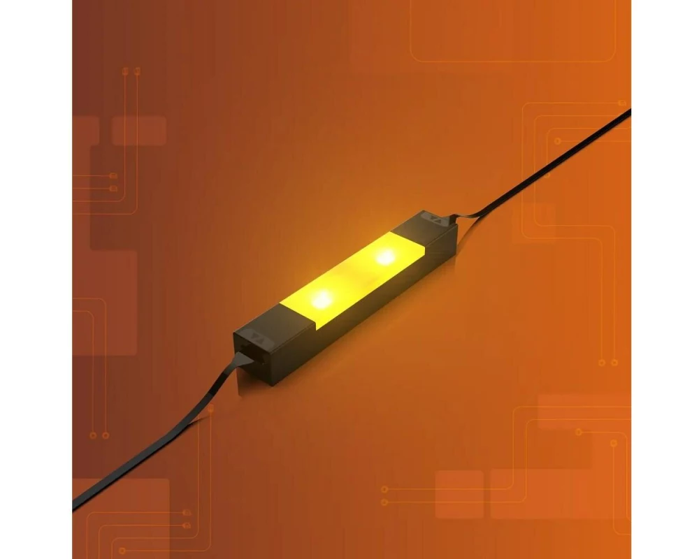 Light My Bricks 2.0 Meteor LED-Brick Light 1 x 6 Gelb