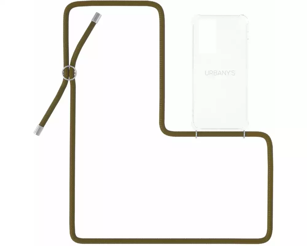 Urbany's Necklace Case Galaxy S20+ City Soldier Transparent