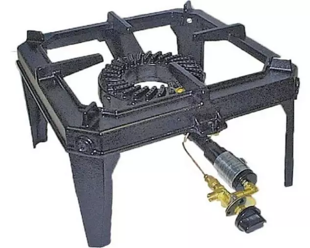 Blaser + Trösch Hockerkocher Guss mit Zündsicherung und Piezozündung