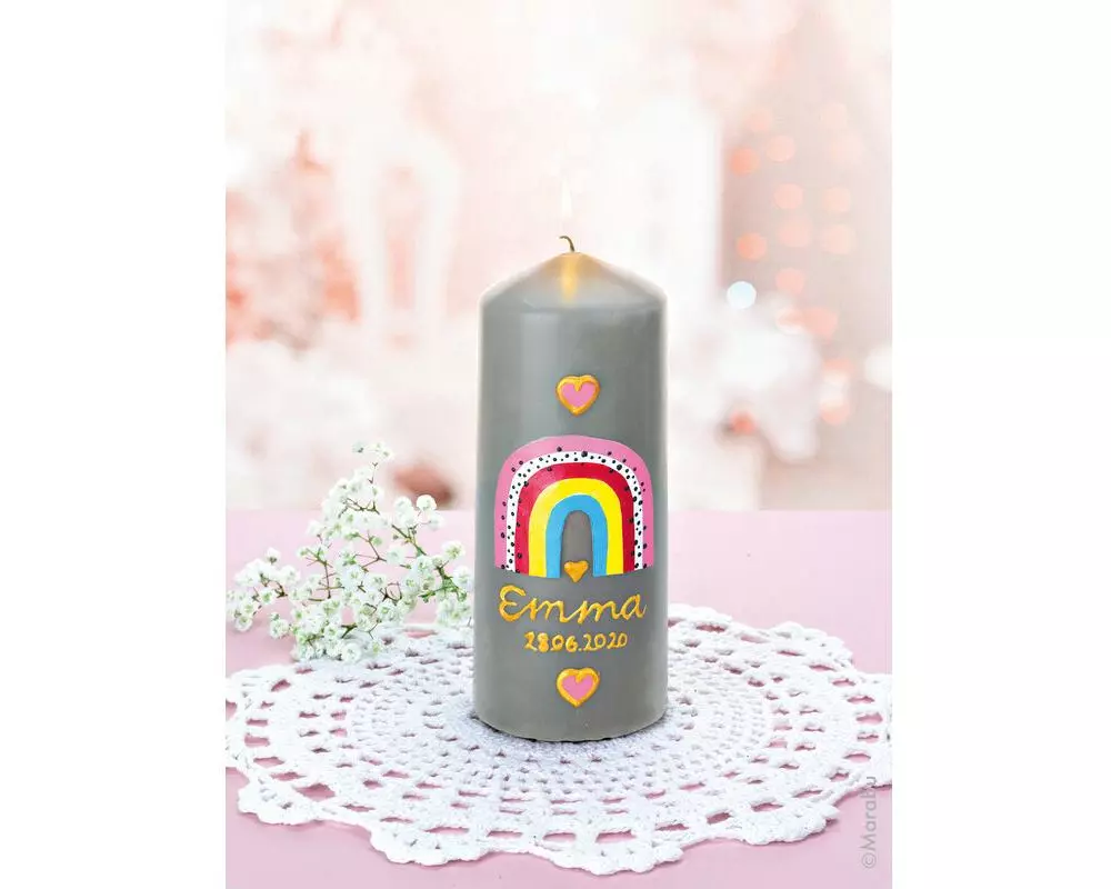 Marabu Marabu Candle Liner Sort 10 x 25 ml 25 ml, Assortiert