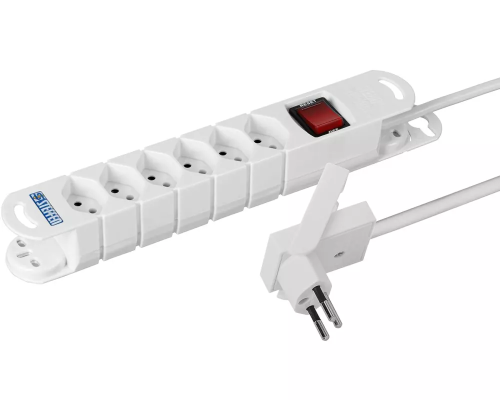 STEFFEN Steckdosenleiste VARIABL 6 x T13, Skate
