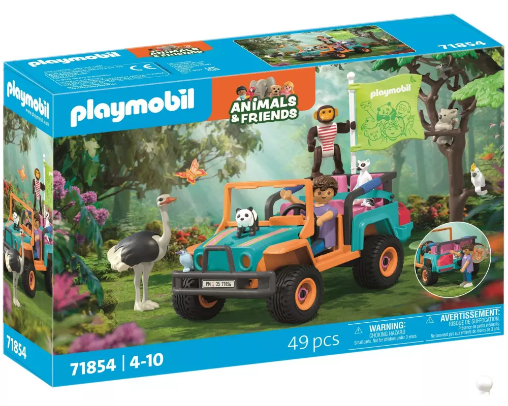 Playmobil Animals & Friends: Bunter Geländewagen 71854