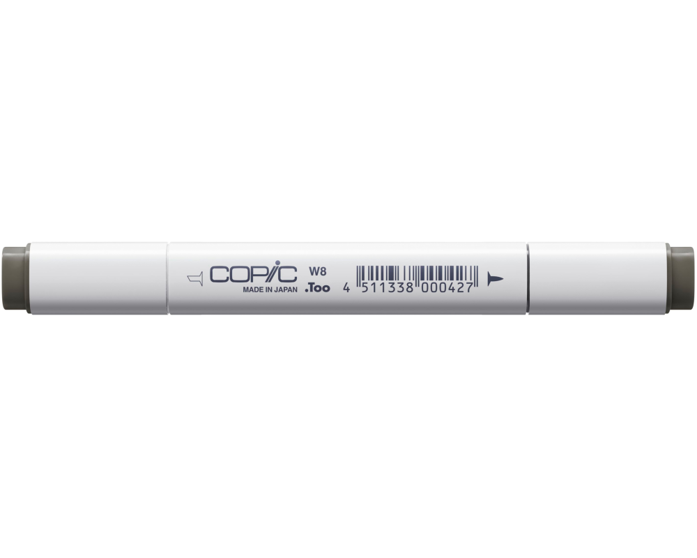 COPIC Marker Classic 20075112 W-8 - Warm Grey No.8