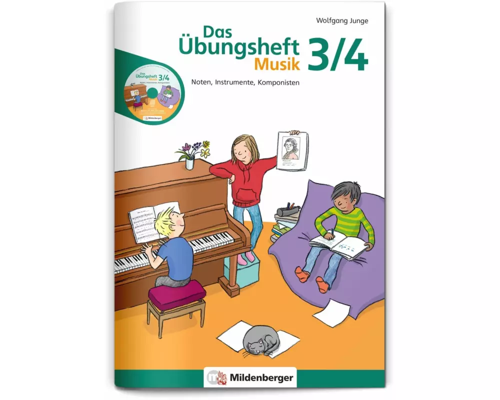 Das Übungsheft Musik 3/4