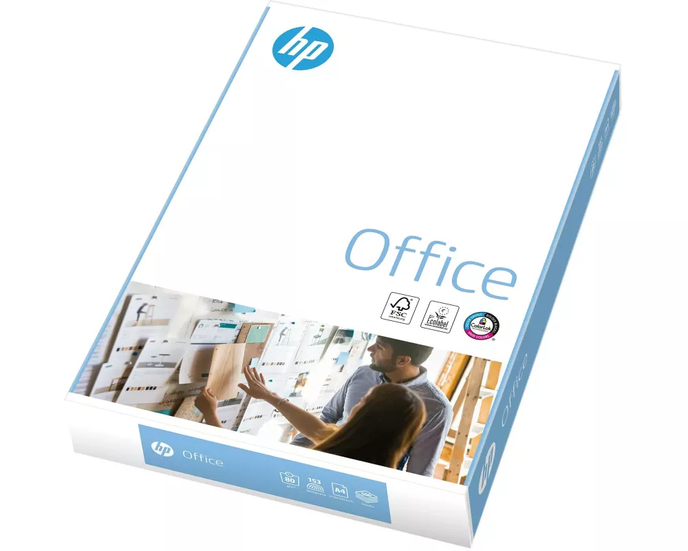 HP Kopierpapier Office A4, Weiss, 2500 Blatt