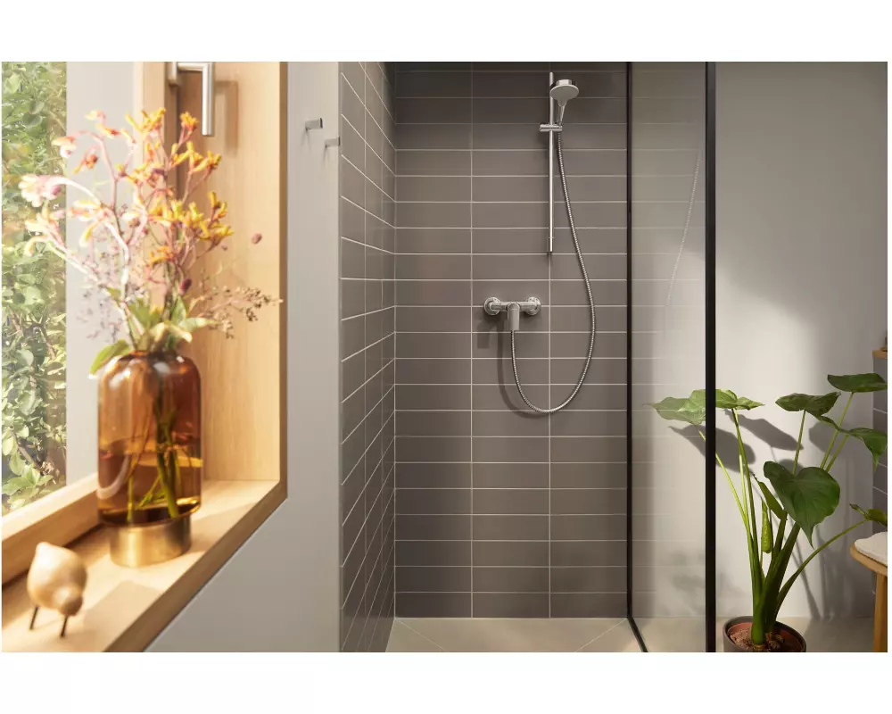 hansgrohe Duscharmatur Rebris E Chrom