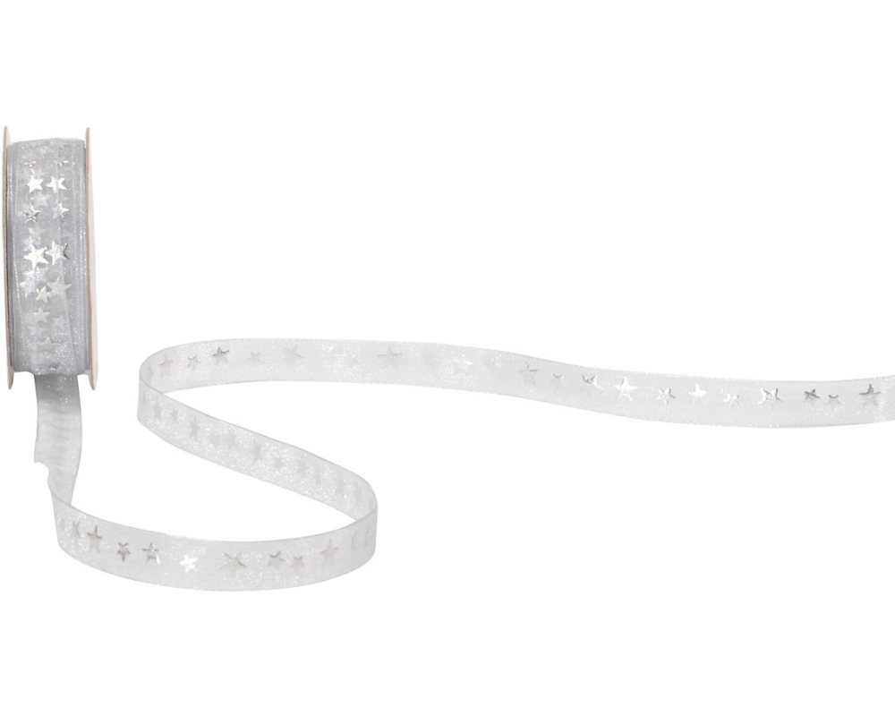 SPYK Band Cubino Stellare 1596.1064 10mmx4 m Grau-Silber