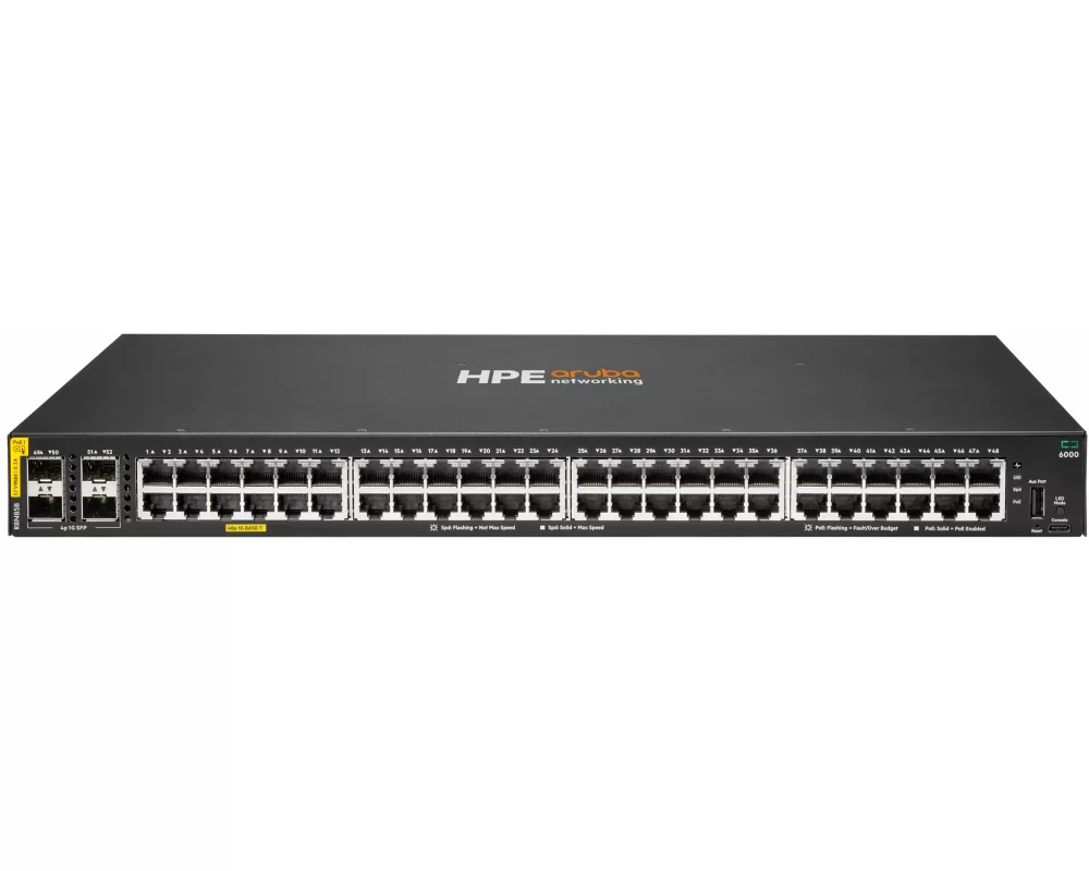 HPE Aruba Nwking CX 6000 48p