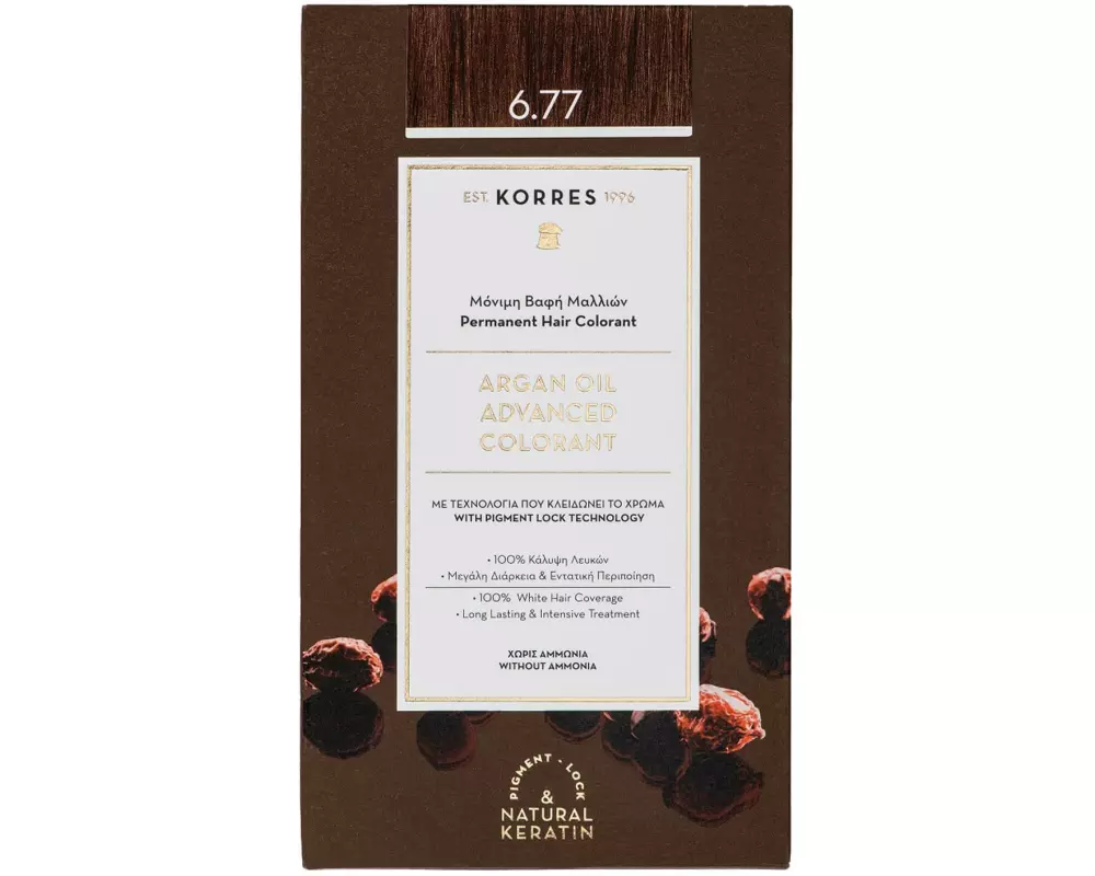 KORRES Permanente Coloration 6.77 Dunkelblond Mocha 145 ml 145 ml