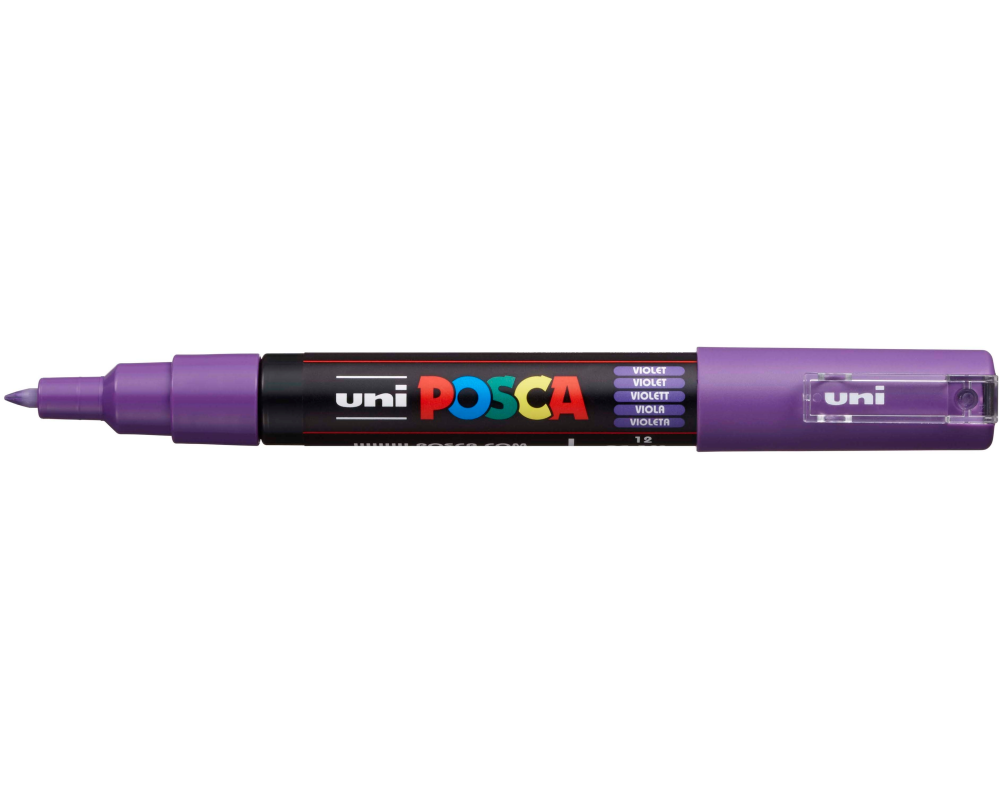 UNI-BALL Posca Marker 0.7mm PC-1M VIOLET violett