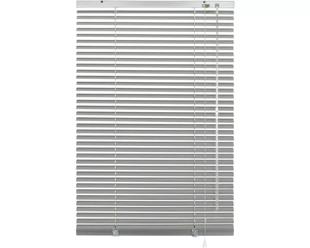 Gardinia Aluminium Jalousie Silber 80 x 130 cm
