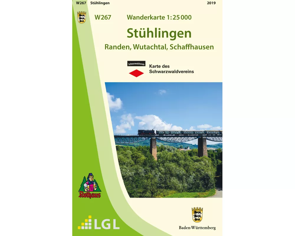 W267 Wanderkarte 1:25 000 Sthlingen