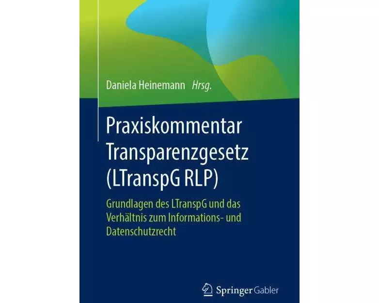 Praxiskommentar Transparenzgesetz (LTranspG RLP)