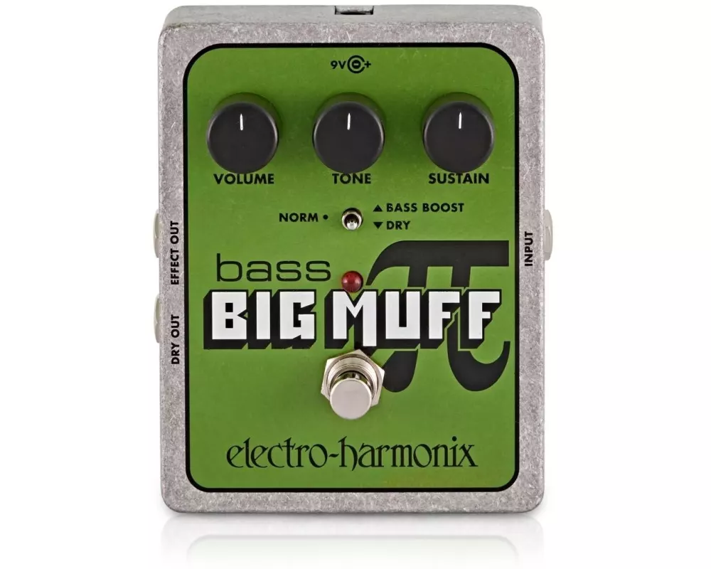 Electro-Harmonix Bass Big Muff Pi Fuzz Distortion Sustainer