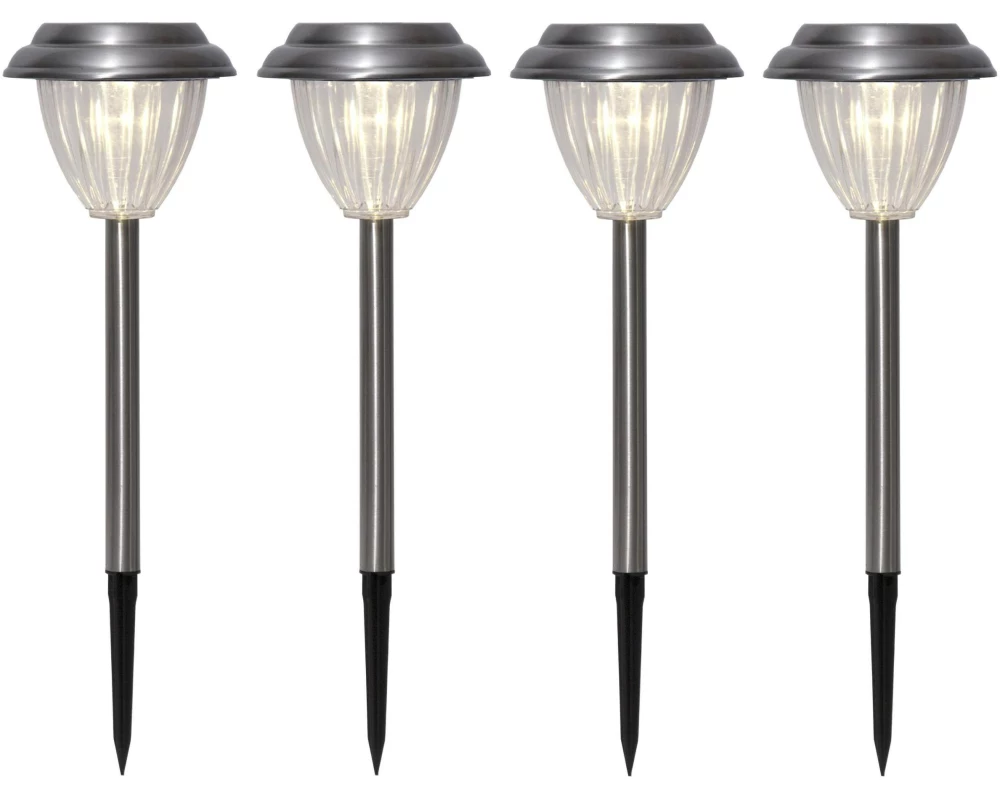 Star Trading Gartenlicht Solar Palma, 4 Stück