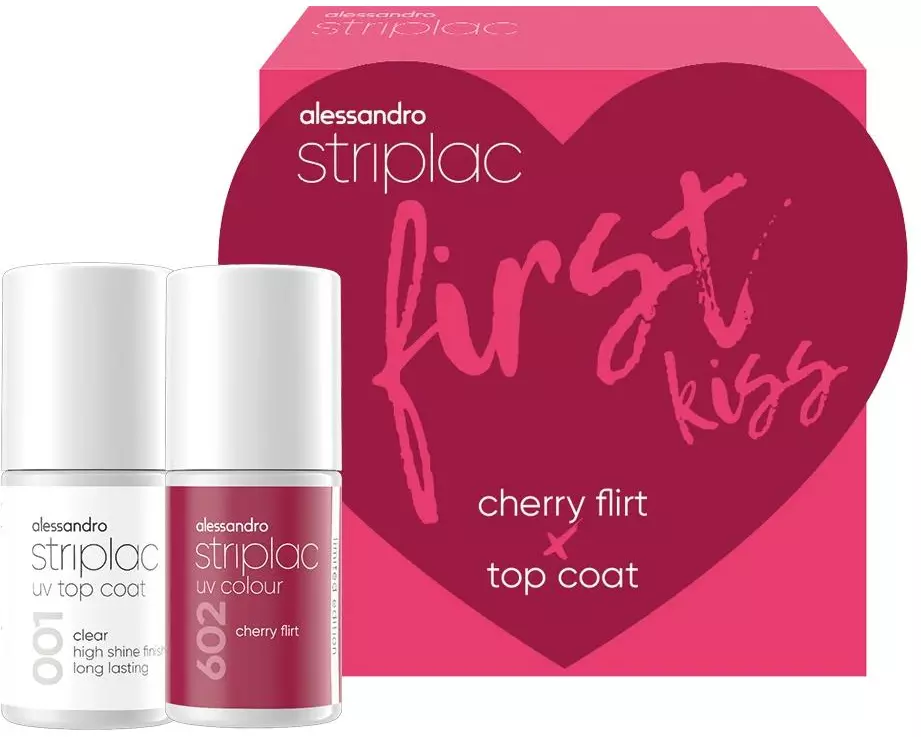alessandro Geschenkset Striplac UV Set First Kiss
