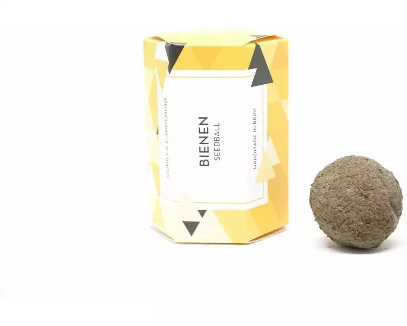 Gorilla Gardening Bienen Seedball einzeln