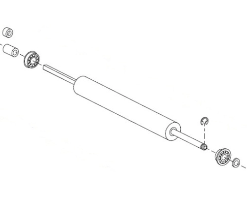 KIT 110XI4 PLATEN ROLLER 600DPI