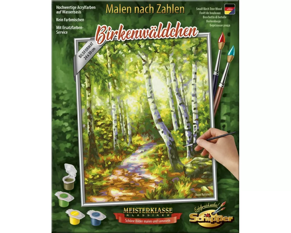 Schipper Malen nach Zahlen - Birkenwäldchen