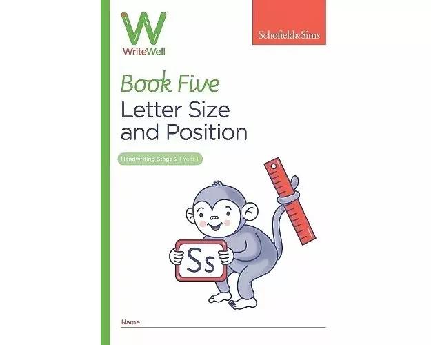 WriteWell 5: Letter Size and Position, Year 1, Ages 5-6