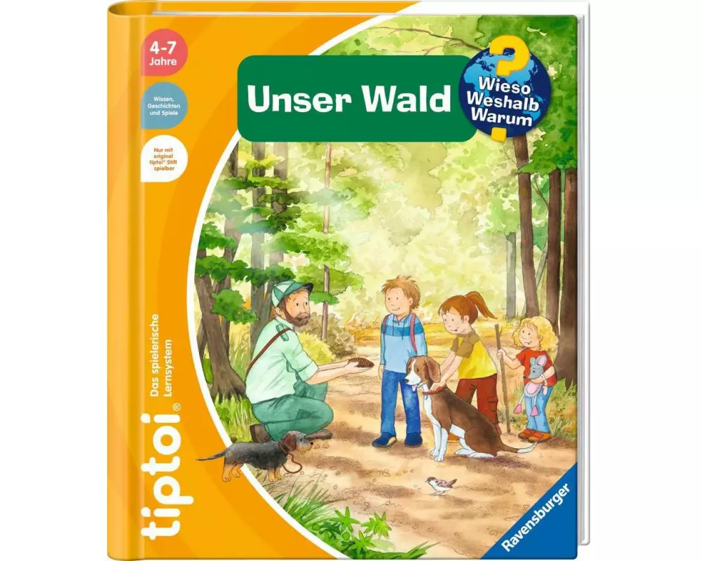 tiptoi Lernbuch WWW Unser Wald