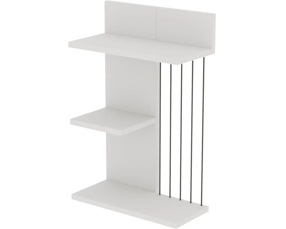 Woody Fashion Wandregal Kinik Weiss