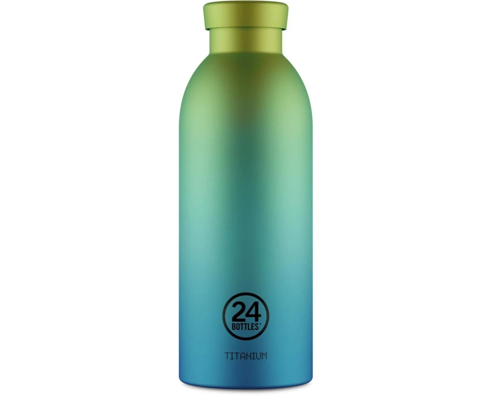 24Bottles Thermosflasche Clima Titanium 500 ml, Aura