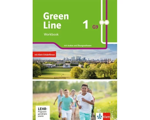 Green Line 1 G9. Workbook mit Audios und Übungssoftware Klasse 5