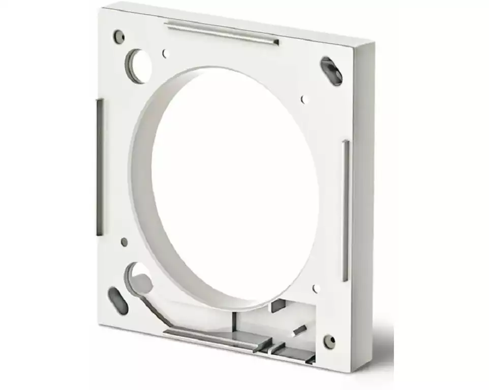 Helios Montageflansch MF 100 Weiss