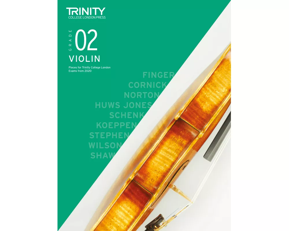 Trinity College London Violin Exam Pieces From 2020: Grade 2