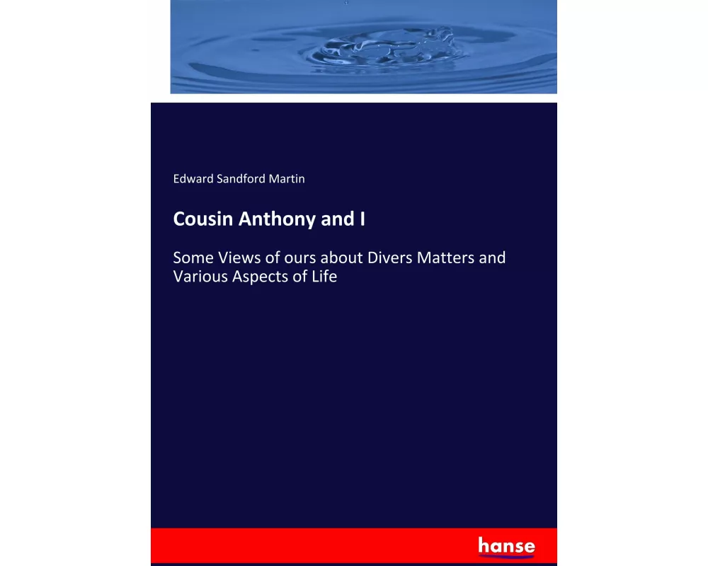 Cousin Anthony and I