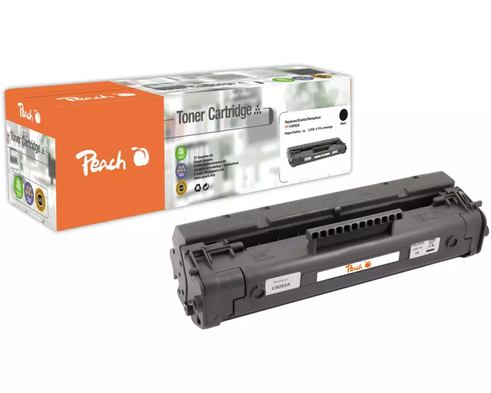 Peach Toner HP Nr. 92A (C4092A) Black