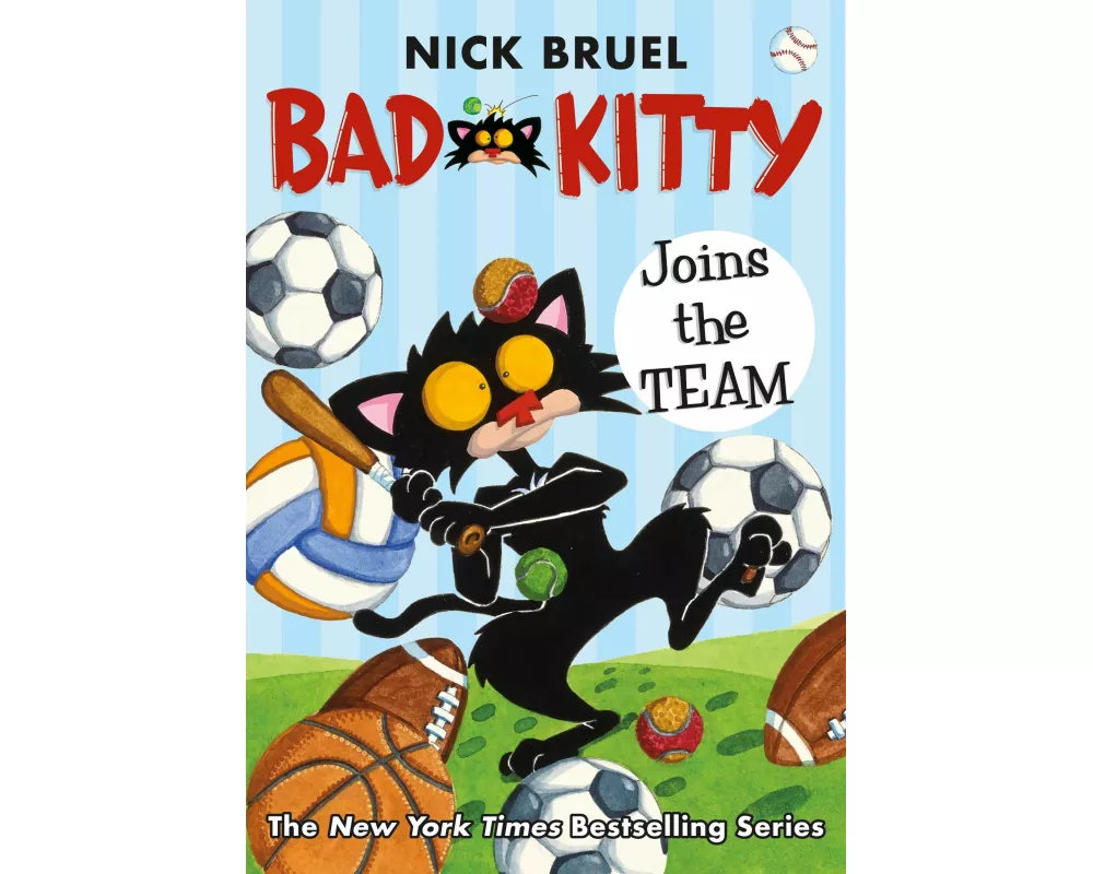Bad Kitty Joins the Team (Classic Black-And-White Edition)